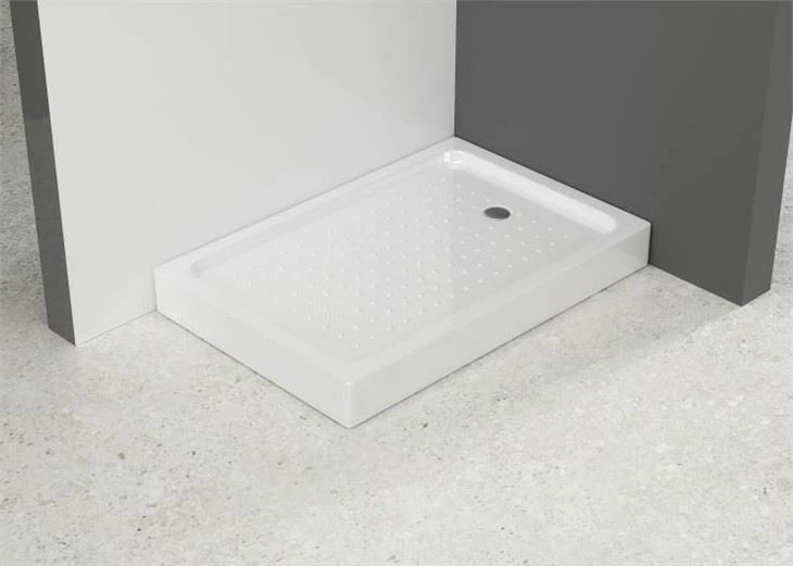 בסיס מקלחת מלבני למקלחת